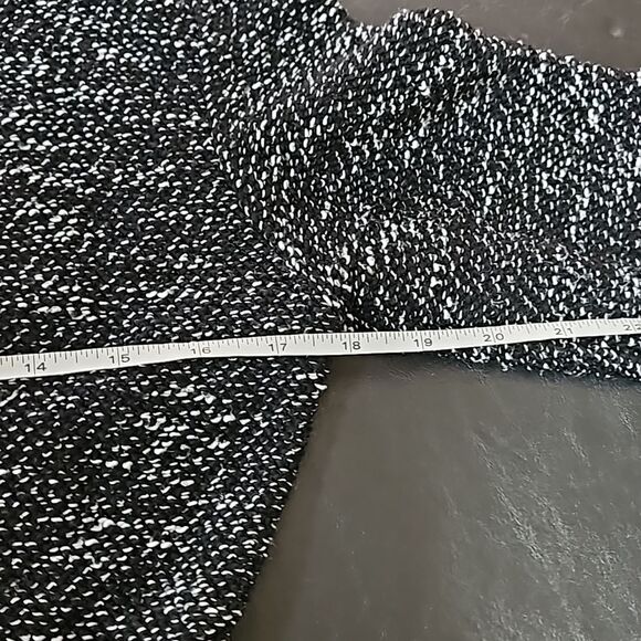 BNCI by Blanc Noir Women's grey open cardigan asymmetrical size S casual preppy - Picture 7 of 10